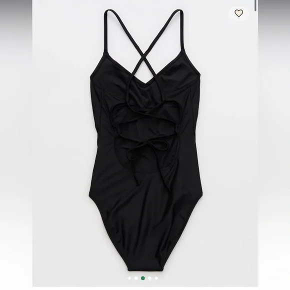 Aerie Black One-Piece Swimsuit - Picture 4 of 10